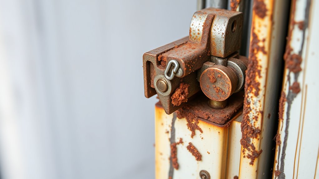 rust causes lock failure