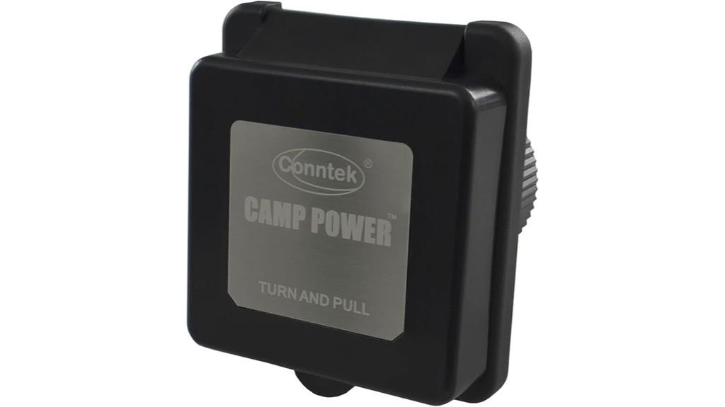 rv marine power inlet