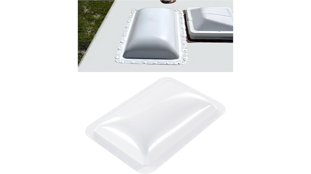 rv skylight replacement size