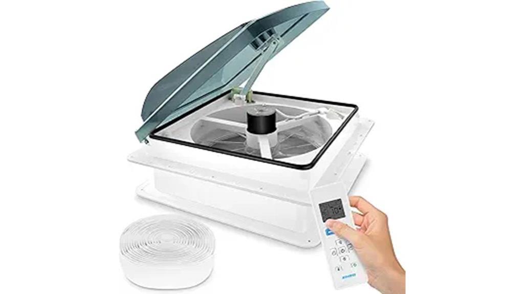 rv vent fan remote