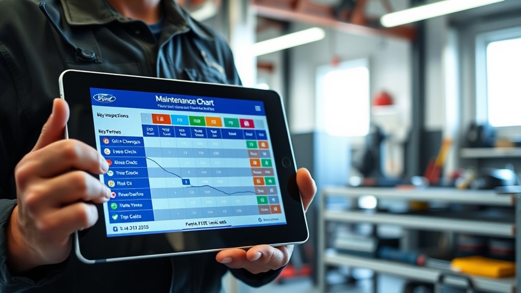 scheduled maintenance mileage intervals