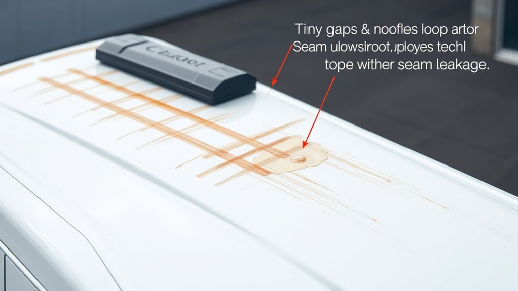 seal leaks from seams