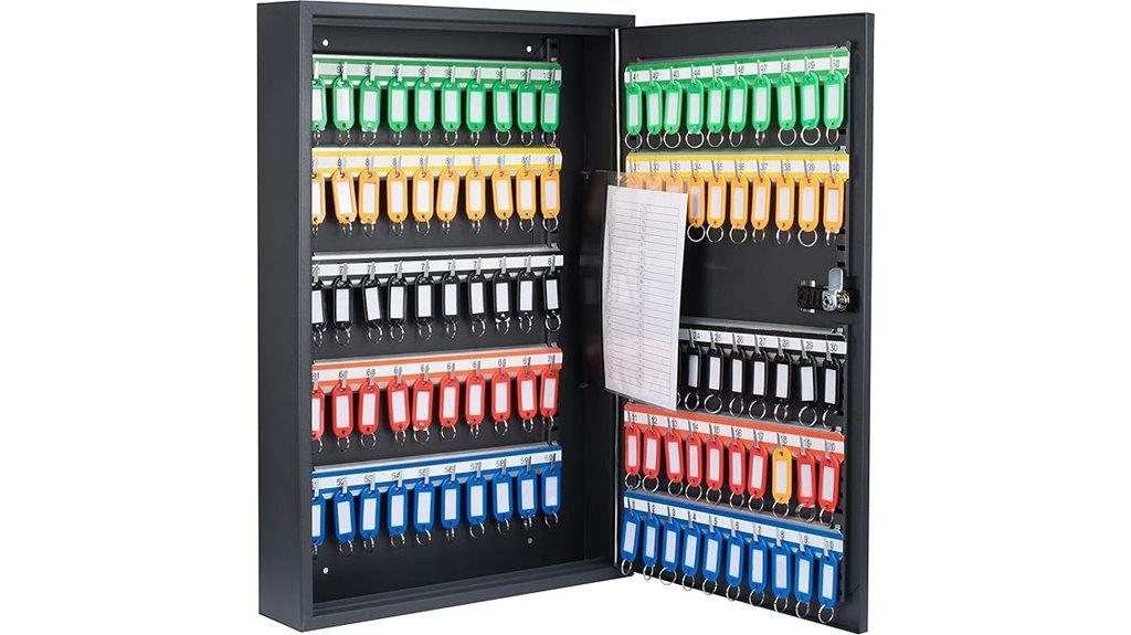 secure 100 key lock box