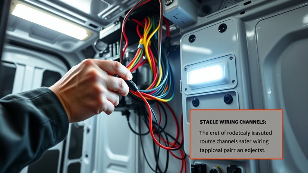secure proper wiring practices