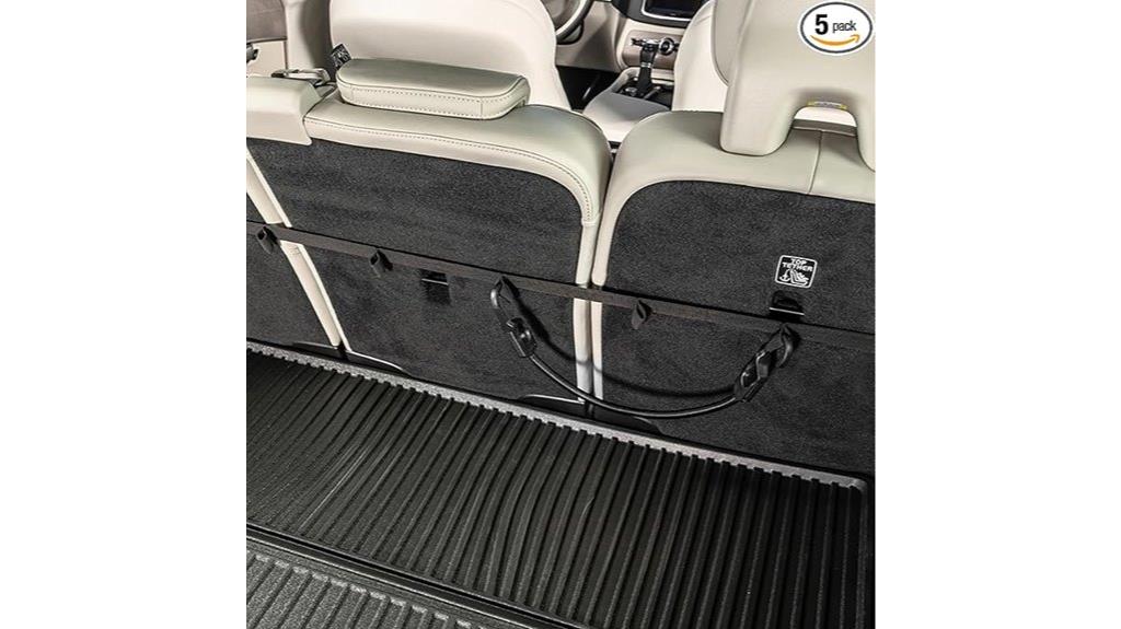 secure trunk organizer strap