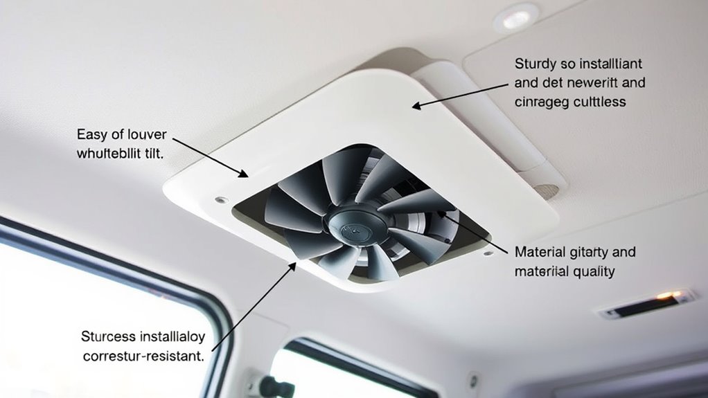 selecting efficient van ventilation
