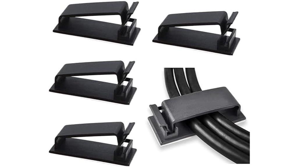 self adhesive cable clips