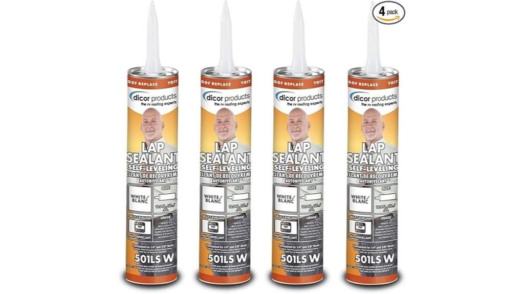self leveling lap sealant pack