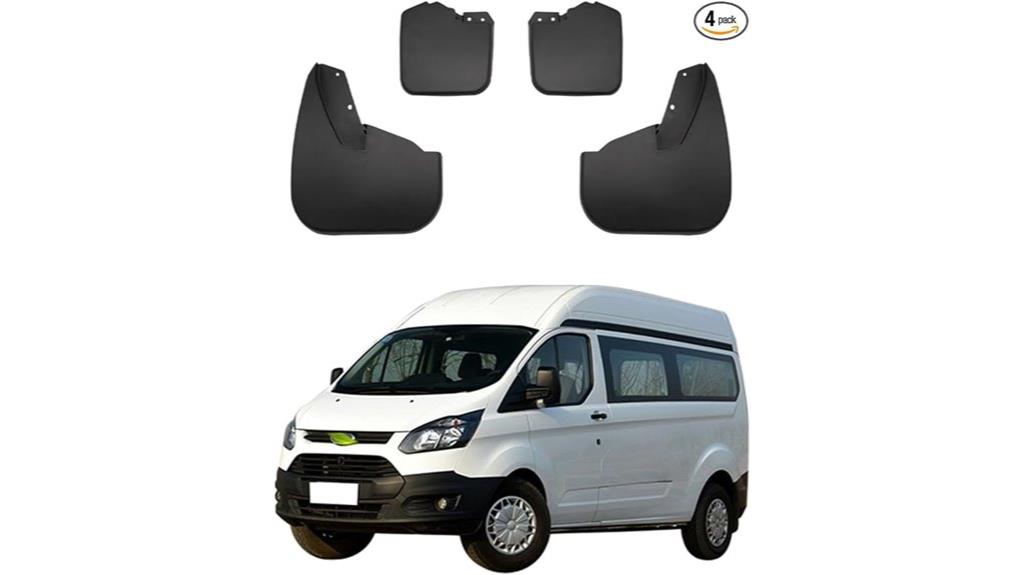 set of four mud guards