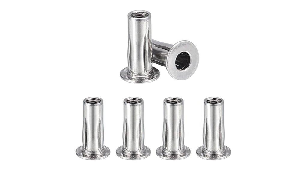 six piece multi grip rivet set