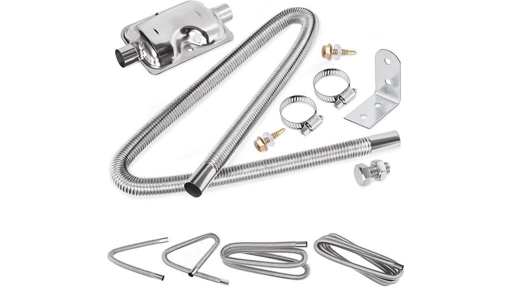 stainless steel diesel exhaust