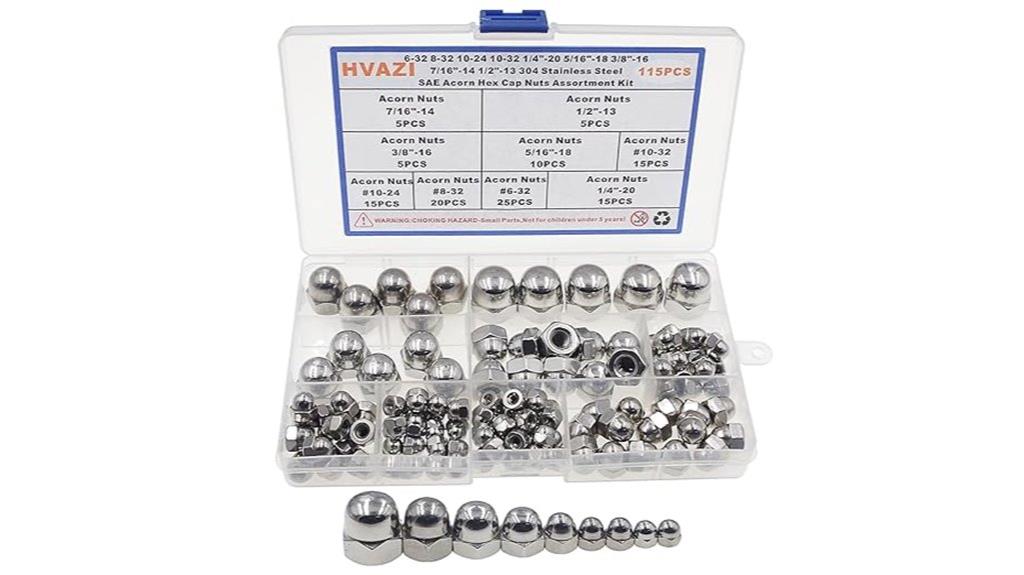 stainless steel nut kit