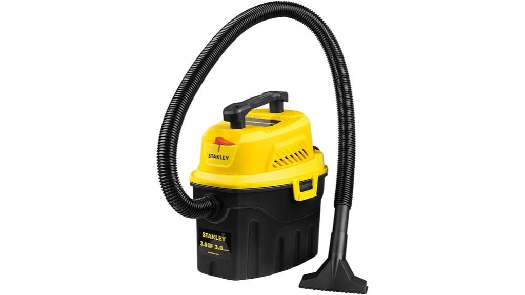 stanley 3 gallon wet dry vacuum
