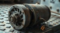starter motor wear signs