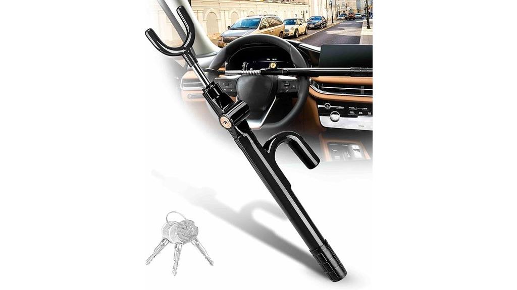 steering wheel lock keys