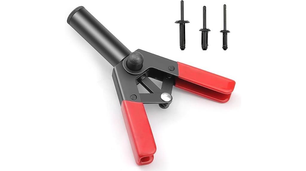 three sizes nylon rivets
