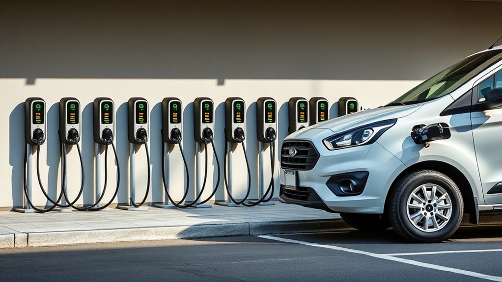top ford e transit chargers
