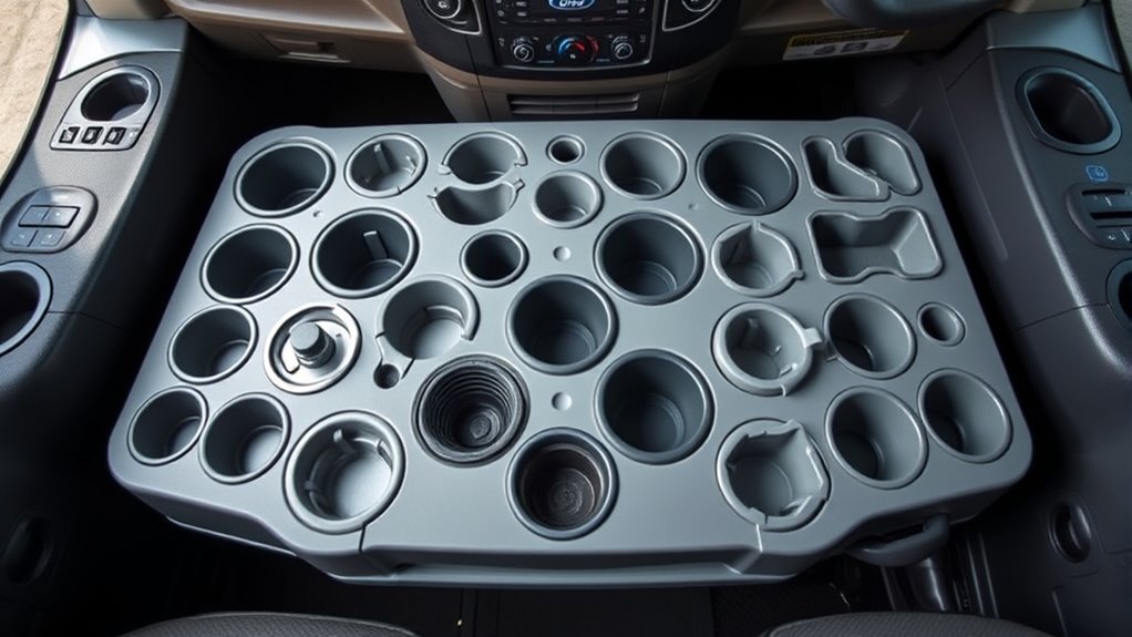 top ford transit cup holders