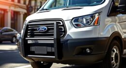 top ford transit grille guards