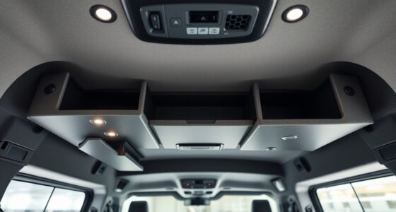 top ford transit headliner shelves