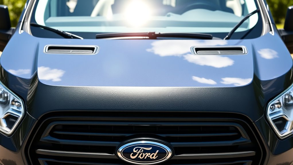 top ford transit hood protectors