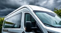 top ford transit rain guards