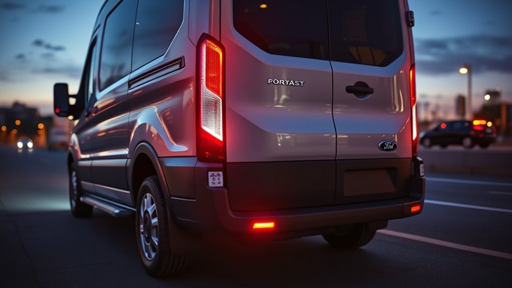 top ford transit reverse lights