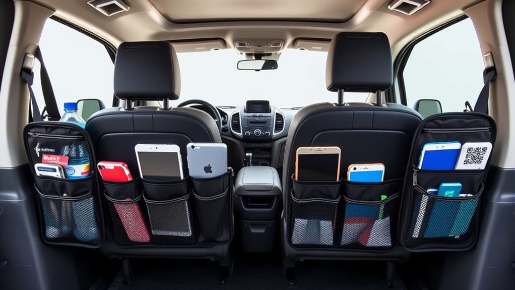 top ford transit seat organizers