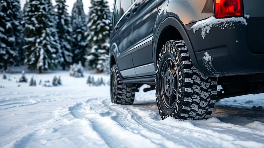 top ford transit snow chains