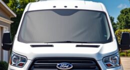 top ford transit sun shades