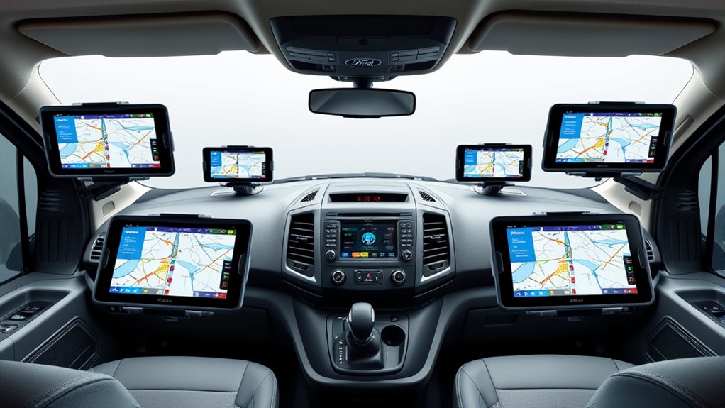 top ford transit tablet mounts