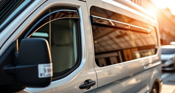 top ford transit window visors