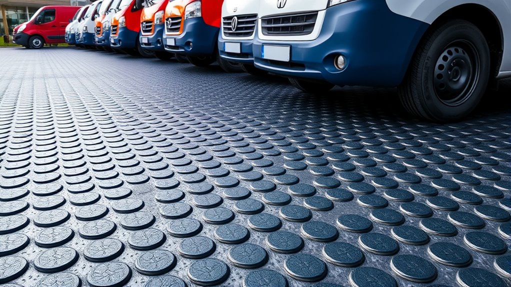 top rubber van floorings