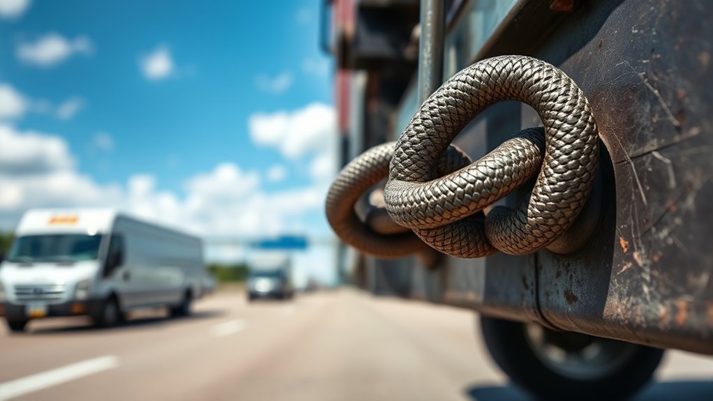 top trailer safety chains