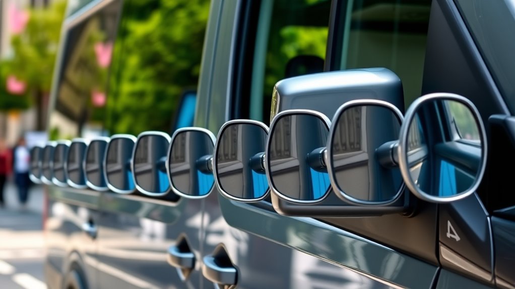 top van convex mirror options