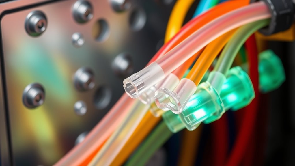 top van wiring heat shrinks