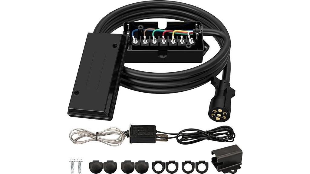 trailer cord with junction box