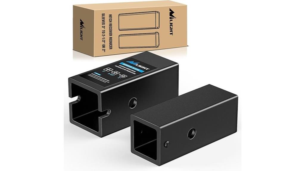 trailer hitch adapter set