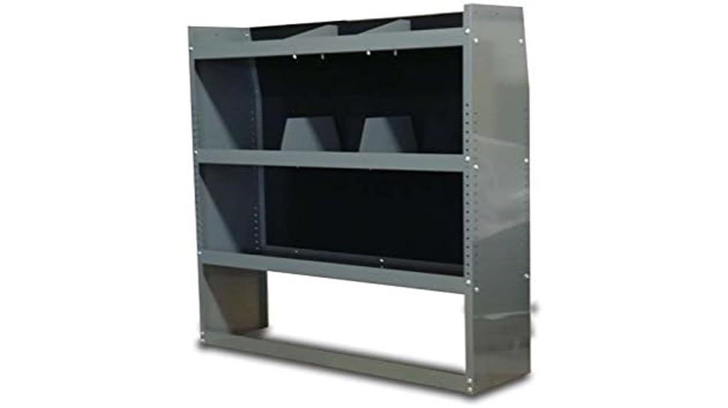 transit low roof van shelving