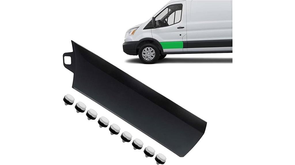 transit van cargo door molding