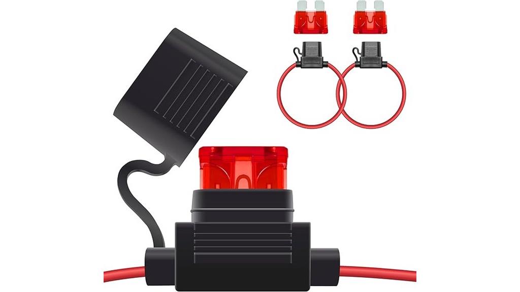 two automotive fuse holders