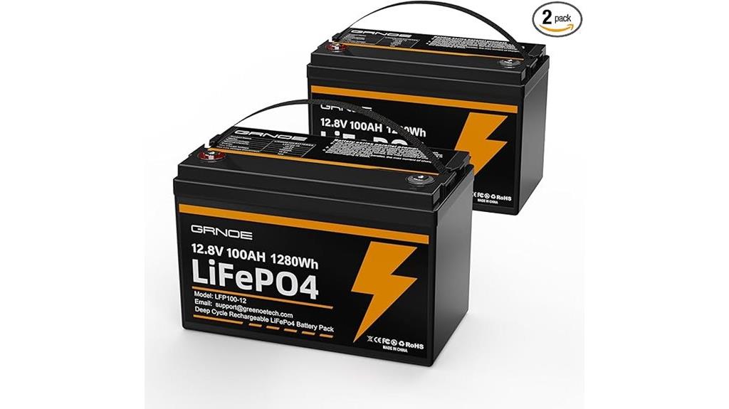 two pack 12v batteries