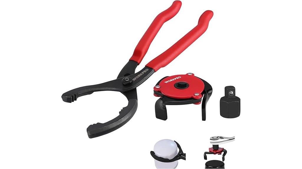 two piece oil filter wrench
