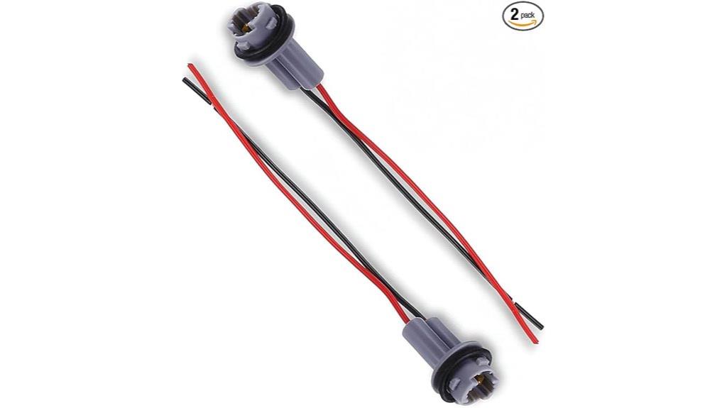 two piece t10 wiring harness