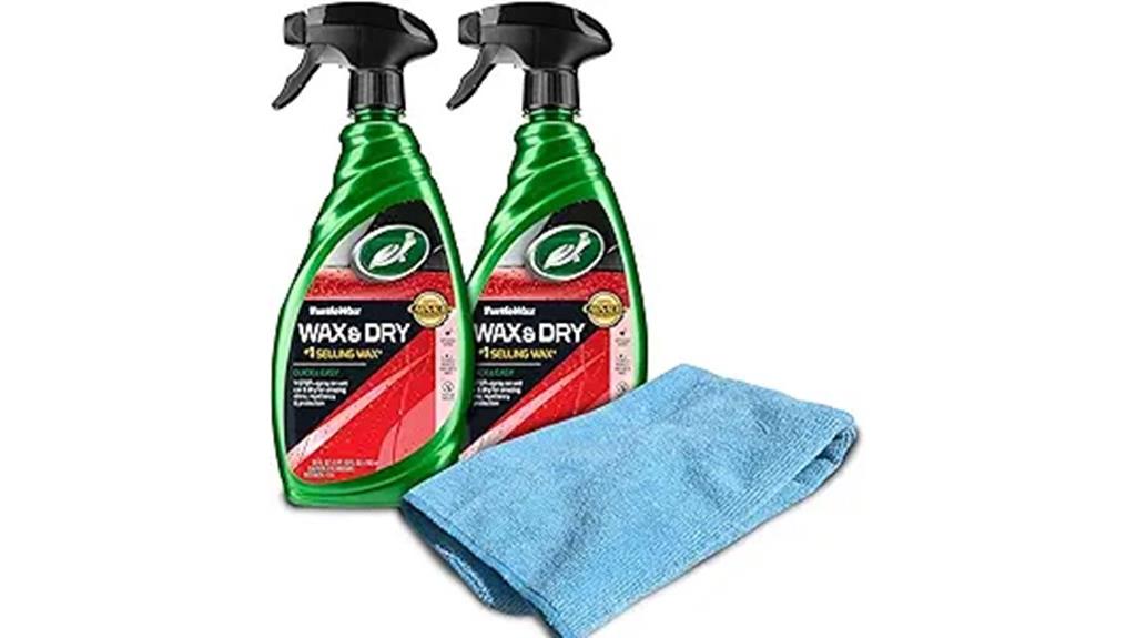two wax and dry packs