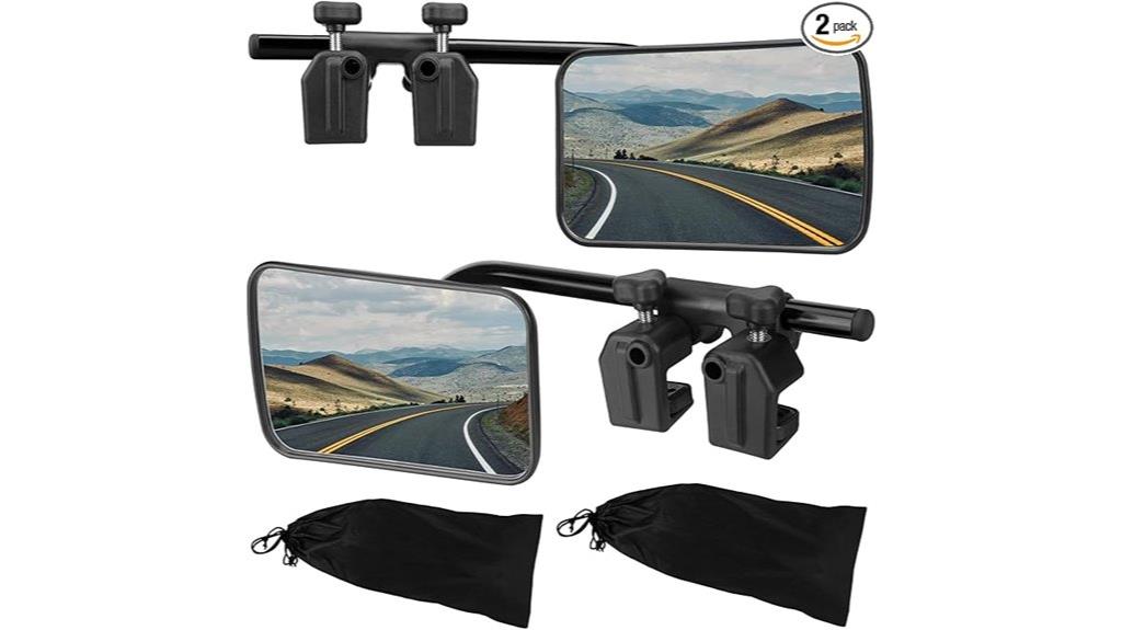 universal towing mirror extension