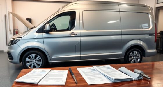 van resale paperwork presentation