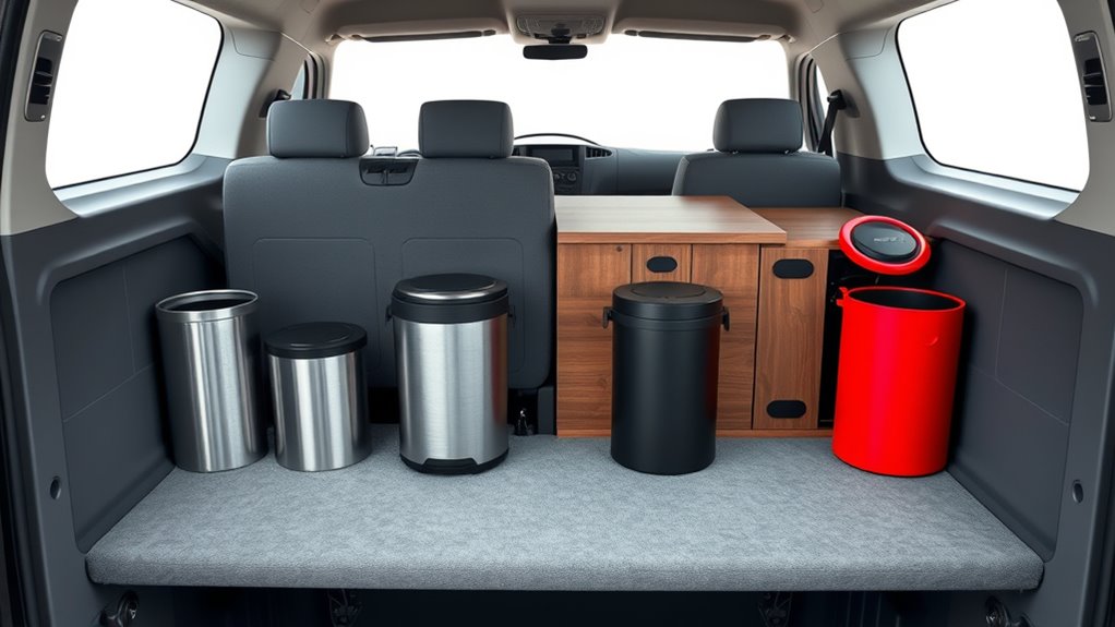vans trash can solutions