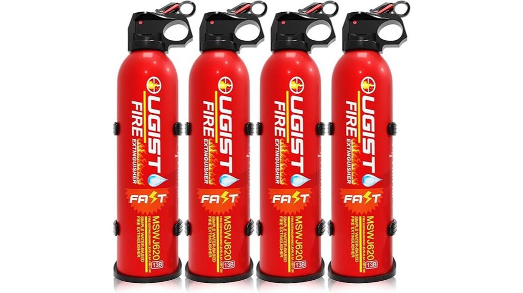 vehicle and home extinguisher set