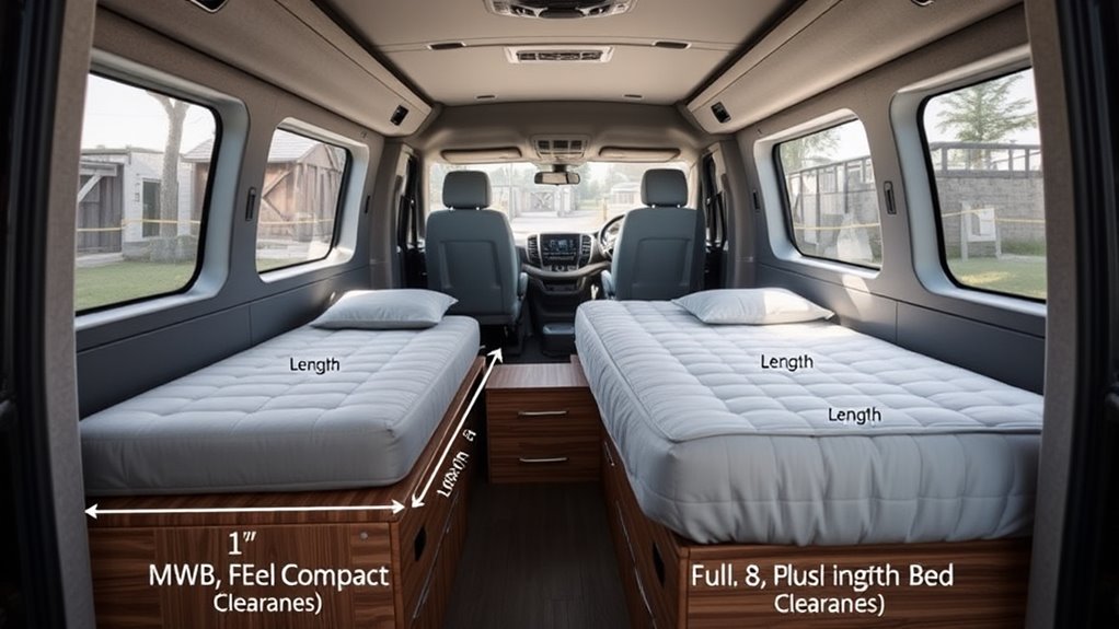 vehicle bed length specifications